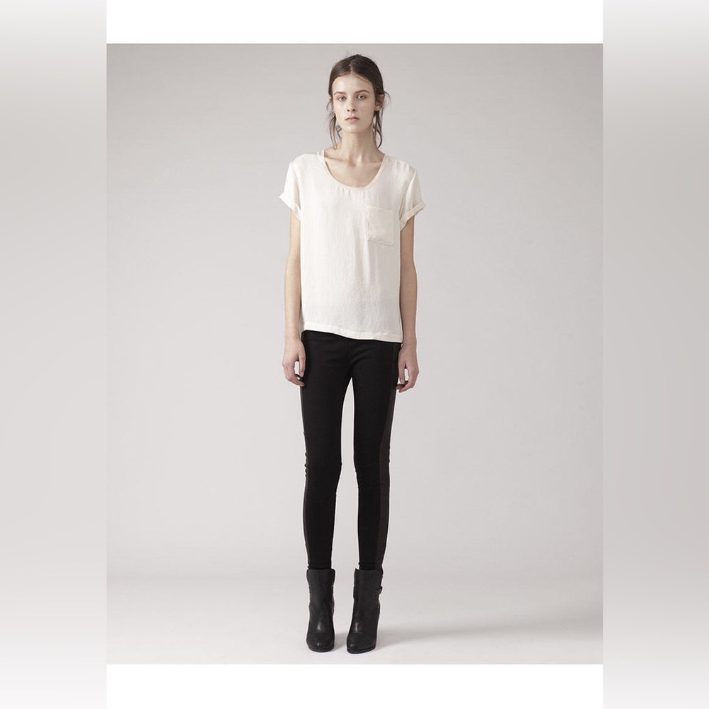 Rag & Bone The Pocket Tee Ivory XS
